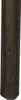A close-up of a dark brown wooden table leg. Produktbild-Vorschau