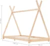 vidaXL Dětský rám postele z borovicového masivu 70 x 140 cm Náhled obrázku produktu 6