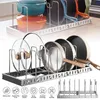 Topfdeckelhalter Edelstahl für Schrank Küchen Organizer, Produktbild-Vorschau 3