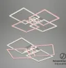 LED Deckenleuchte Memoryfunktion drehbar 64 W silber Produktbild-Vorschau 4