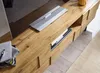 WOHNLING Lowboard Holz Eiche-Nachbildung 160x46x43 cm Produktbild-Vorschau 5
