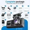 Fleau Tech Dashcam Auto 3 In 1 – Anteriore E Posteriore – Anteprima dell’immagine prodotto 5