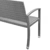 CASARIA® Gartenbank Wetterfest Polyrattan UV-beständig Produktbild-Vorschau 7