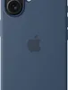 Apple iPhone 16 Silikon Case mit MagSafe – Denim Produktbild-Vorschau 5