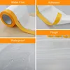 6 Rollen Abdeckfolie Klebeband mit Folie 55cm*20M Klebeband Produktbild-Vorschau 5