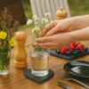 8 sous-verres en ardoise en forme de cœur, 10x10 cm – Voir les images du produit 3
