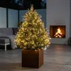 Zilverkleurige LED-lichtslinger met warm wit licht - 480 Productafbeelding-voorbeeld 5