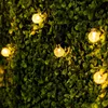 LUMILED Solar Lichterkette Außen 16,8m 100x LED Kristall Produktbild-Vorschau 12