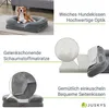 Juskys Hundebett Sheena M orthopädisch, waschbar & Produktbild-Vorschau 4