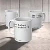 Mr. & Mrs. Panda Becher Das Leben ist schön!!... - Weiß - Produktbild-Vorschau 5