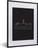 MuchoWow® MuchoWow® Gerahmtes Poster Skyline "Marokko" auf Produktbild-Vorschau 1