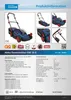 Güde Akku Rasenmäher RM 18-0 Elektro Rasenmäher Mulcher 18 V Schnittbreite 330 mm Produktbild-Vorschau