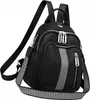 EDIBAZZAR | Schwarzer modischer wasserdichter Damenrucksack Produktbild-Vorschau 4