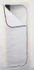 A white dust protection door with a zipper is laid out flat. Produktbild-Vorschau
