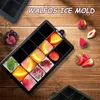 Walfos® Silicone Bac à glaçons Lot de 3 avec couvercle Sans Voir les images du produit 4