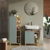 Szafka Midi Vicco Karen Sonoma/niebieski 50 x 128 cm z Podgląd zdjęcia produktu 4