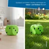 XXL schuimrubberblokken, groen, 15 cm - Zachte, grote Productafbeelding-voorbeeld 8
