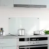 vidaXL Alzatina da cucina trasparente 80×40 cm in vetro Anteprima dell’immagine prodotto 2