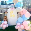 Ballonbogen-Set 147-tlg. Pastellblau/Rosé für Feste Productafbeelding-voorbeeld