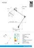 Markslöjd HOUSE, Edelstahl, Weiß, Metall, Transparent, Produktbild-Vorschau 5