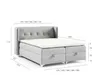 Boxspringbett Bett Schlafzimmerbett 120x200cm GENET Stoff Produktbild-Vorschau 2