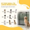 Barrière de sécurité pour chien PawHut, 76-104 cm, barrière Voir les images du produit 10