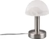 LED Tischleuchte mit Touch Dimmer - Pilzlampe Silber mit Produktbild-Vorschau 2