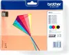 The image shows the packaging of Brother ink cartridges. Voir les images du produit