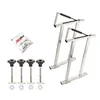 2x Schienen Scharnier Gasdruckdämpfer Flexboard Silber für Produktbild-Vorschau 2