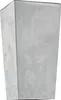 A tall, tapered planter pot with a textured gray finish. Produktbild-Vorschau