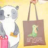 Mr. & Mrs. Panda Beutel Krokodil Singen - Braun Pastell - Produktbild-Vorschau 2