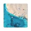 MuchoWow® Mauspad Mousepad Strand - Boot - Farben 20x20 cm Produktbild-Vorschau 1