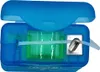A close-up view of an open Oral-B dental floss container. Produktbild-Vorschau