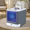 Katzentoilette mit UV-Schutz Katzenklo Groß mit Produktbild-Vorschau 3
