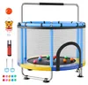 Mini-trampolino per bambini con maniglia di sicurezza, rete Anteprima dell’immagine prodotto 1