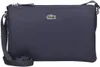 A dark blue Lacoste satchel bag is shown against a white background. Produktbild-Vorschau