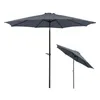 Sonnenschirm Ø300 cm UPF 50+ beidseitig um 30° knickbar Produktbild-Vorschau 9