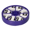A close-up view of a purple vacuum cleaner HEPA filter. Produktbild-Vorschau