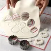 9-teiliges Linzer-Ausstecher-Set Edelstahl für Plätzchen, Produktbild-Vorschau 7