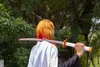 Ozdobny drewniany wakizashi o długości 77 cm z podstawką i Podgląd zdjęcia produktu 10
