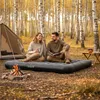 Avenli Luftmatratze Camping CloudCoil grau 203x183x22cm Produktbild-Vorschau 2