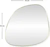 A mirror with dimensions indicated. Podgląd zdjęcia produktu