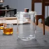 Glas-Teekanne 860ML Transparente Teekannen kalter Produktbild-Vorschau 3