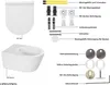 VILSTEIN Hänge WC Spülrandlos I Wand WC I Tiefspüler I Produktbild-Vorschau 7