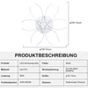 60W C-form LED Deckenleuchte mit RGB Backlamp, Dimmbare mit Produktbild-Vorschau 10