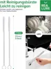 Set di 4 cannucce riutilizzabili in vetro. Anteprima dell’immagine prodotto 3