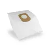 A single white vacuum cleaner bag with a brown cardboard opening on a white background. Náhled obrázku produktu