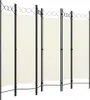 vidaXL 6-częściowy rozdzielacz do pokoju biały 240x180 cm Podgląd zdjęcia produktu 1