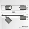 Briloner Plafoniera orientabile 32x7x9 cm attacco GU10 max. Anteprima dell’immagine prodotto 10