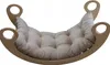 A Montessori rocking cushion on a white background. Produktbild-Vorschau